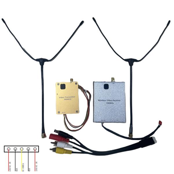 40km 500Mhz FPV VTX 4 Watt Drone Video Transmitter Customizable Frequency