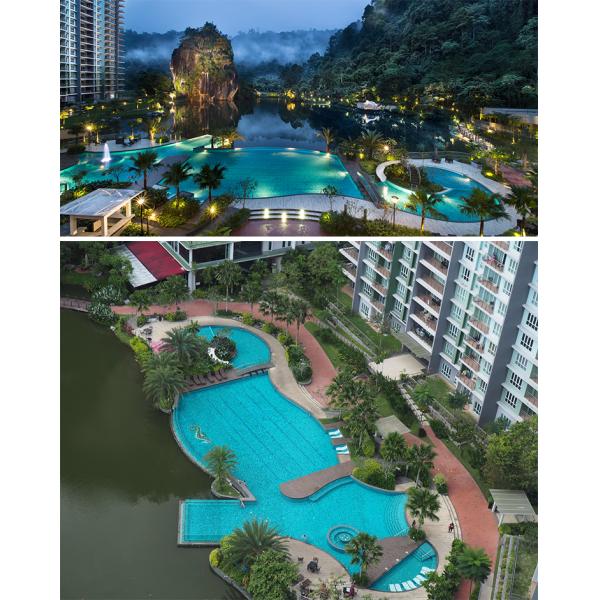 Pool Technology Dry Thermostatic Polymerization Endless Swimming Pool Spa for One Week
