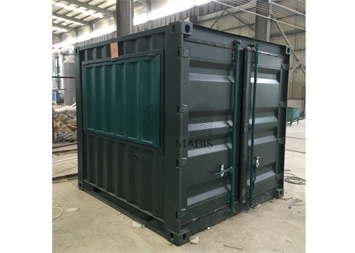 Pop - Up Design Shipping Container Coffee Shop , Customized Tiny Container Cafe Bar