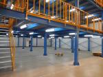 Steel Structure Mezzanine Floor, Professional Designing Storage Shelf /