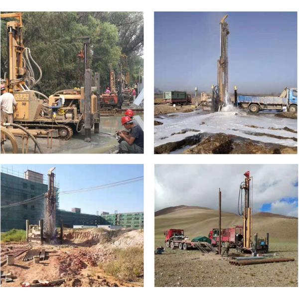 Multifunctional 180m Pneumatic Borewell Machine Portable