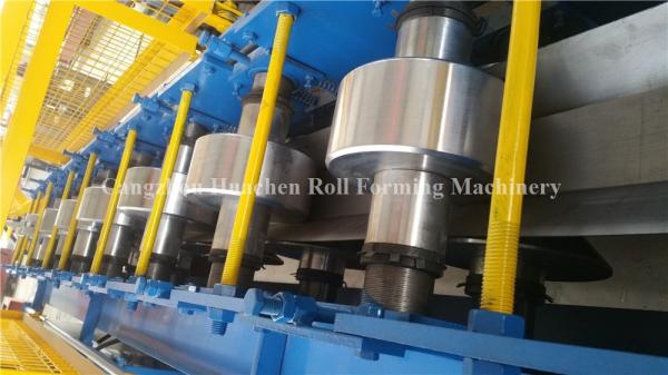 Hydraulic cutting Galvanized Steel C Purlin Roll Forming Machine with CE