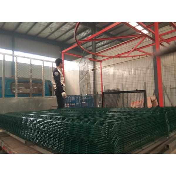Vandal Resistant Welded Mesh Fence Heavy Gauge Wire Mesh Powder Coating