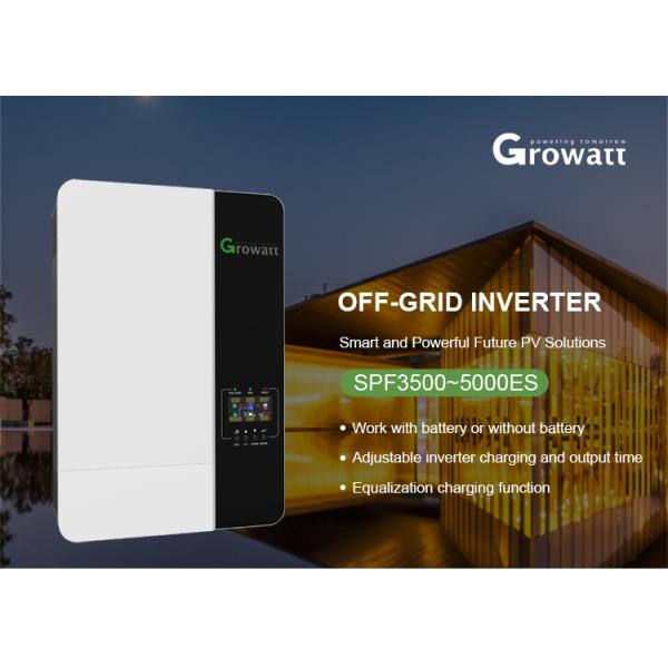 90%-95% Efficiency Growatt SPF 5000ES EU Version Wifi Module Hybrid Off Solar Inverter