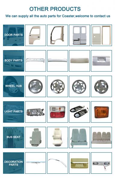 Silver Grey Color Metal RH Sheet Bus Body Parts Toyota Door Parts