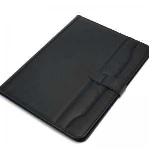 Buy cheap Business Gift A4 Leather Document Folder File Organizer Portfolio Stationery Notebook product