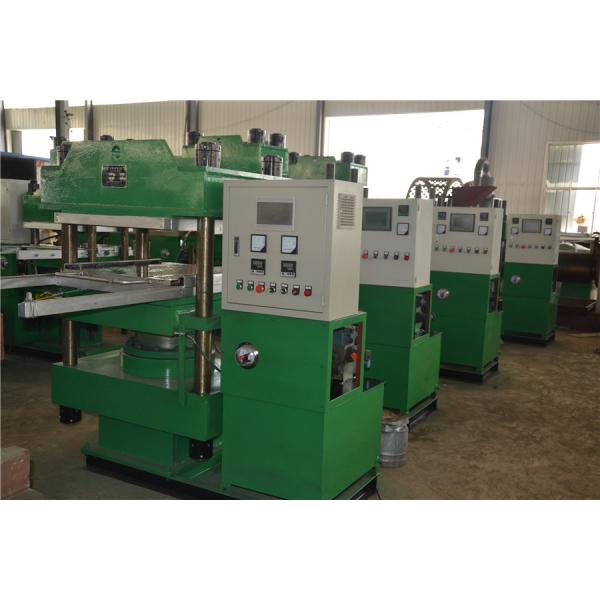 Full Automatic Plate Vulcanizing Machine 100T Rubber Hydraulic Vulcanizing