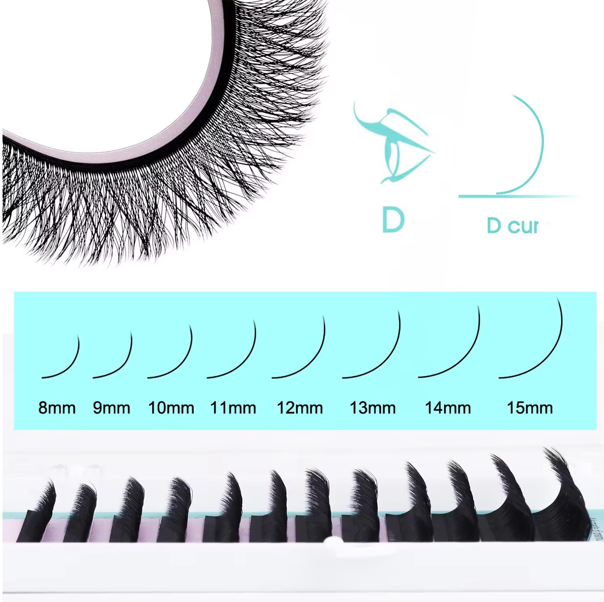 Shape Volume Eyelashes Extension Individual False Eyelashes W Lash 3d 5d 6d Clover Lashes Private Label