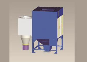 Buy cheap Separated Large Fume Removal System , Air Flow Industrial Dust Extractor product