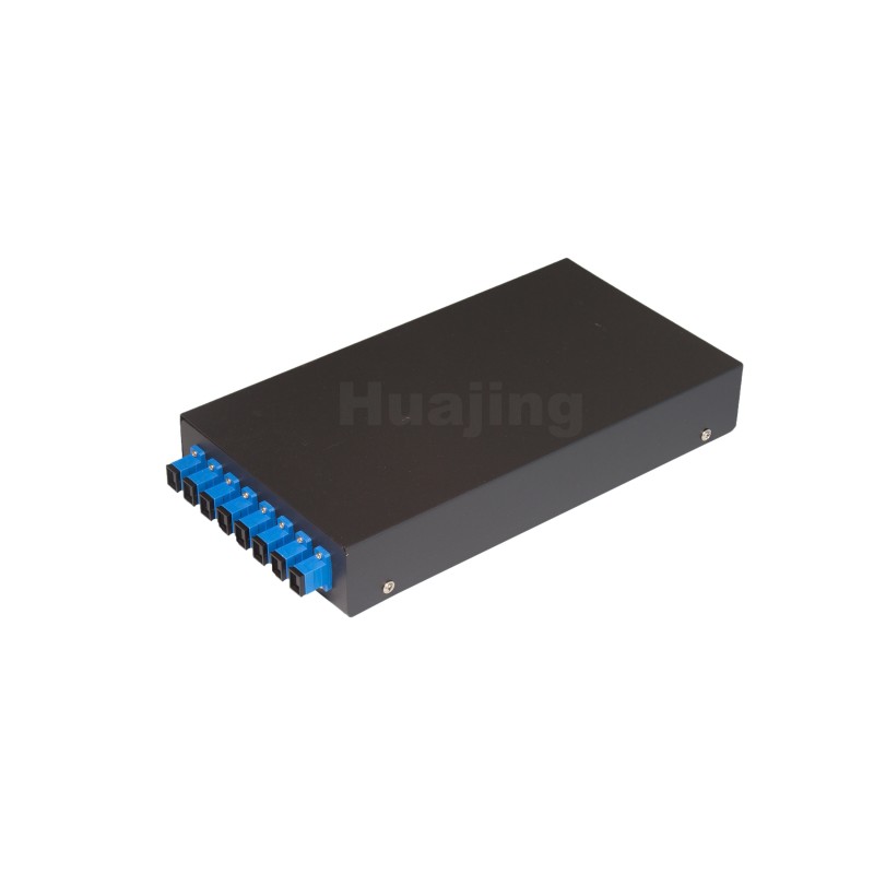 Adapter Type Optic Cable Termination Box Wall Mounted 8 Cores Capacity