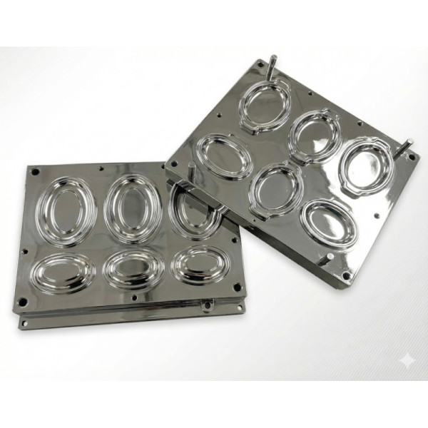 718 P20 Steel Melamine Tableware Compression Molds Custom Design High Precision