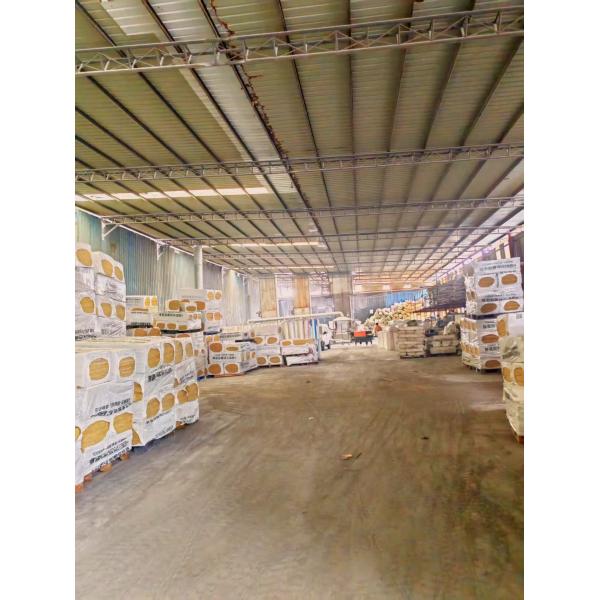 Rock wool board insulation material sample