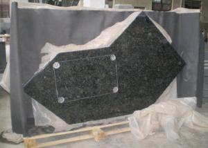 Buy cheap Dark Green Uba Tuba Granite Countertops , Polished Granite Stone Countertops product