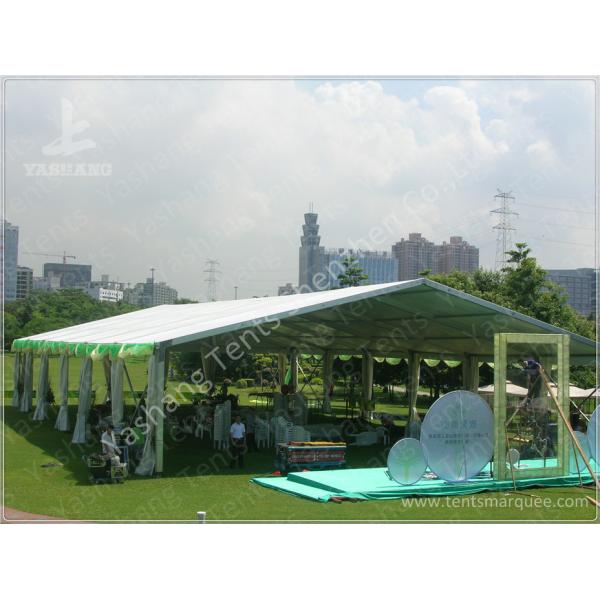 Wind Resistant Transparent Fabric clear event tent Canopy Structure