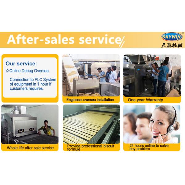 SGS approved Star Wheel Biscuit Stacker Machine Easy to Operate