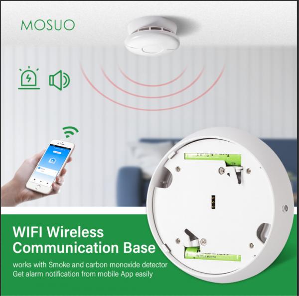 Wi-Fi Smoke And Carbon Monoxide Detector With UL Certification(AJ-9339W)
