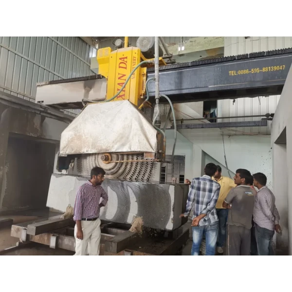 Block Cutting Machine Cutter Granite Marble Quarry Stone Bridge Multi-Blade