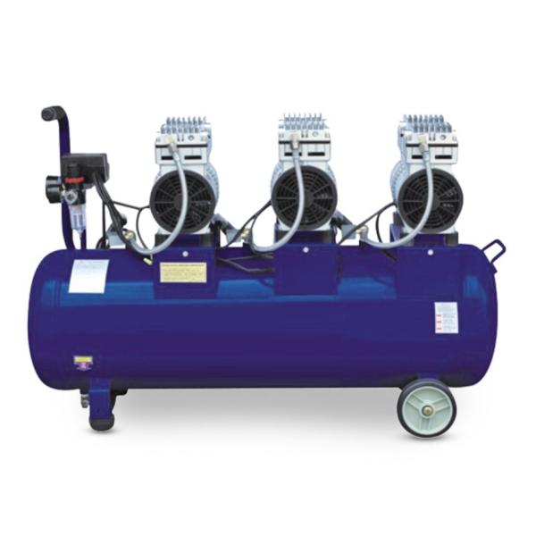 2400W Mute Air Compressor 60MM Noiseless Double Nozzles Aluminum Alloy Body