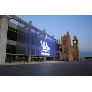 16mm Pixels LED Video Panel / High Transparency Window LED Display for Shopping