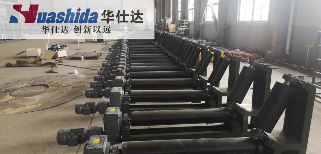Bend Pipe 3PE 3lpe Coating Line with Shot Blasting Systems and Epoxy Coated
