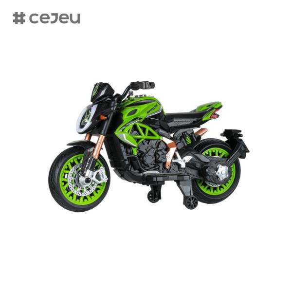 CJ-800RC Kids Ride On Motorcycle 3 Wheel 12V Battery Powered Electric Toy Power Bicycle,4.5 battery, single drive 550