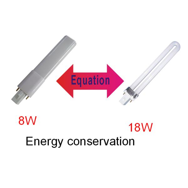 g23 led plug light Ultra-thin replace CFL light gx23 led light aluminum housing free sample