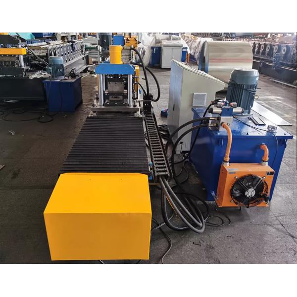 Full Auto Chain Drive Rolling Shutter Door Roll Forming Machine High Speed
