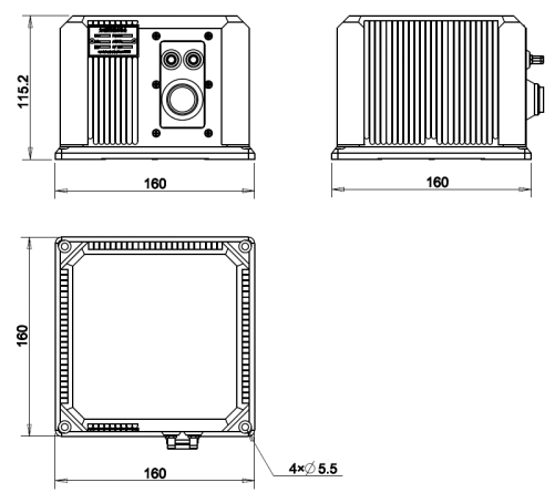 High Accuracy TDF72IMU0 Fiber Optic Inertial Unit Low Power Consumption