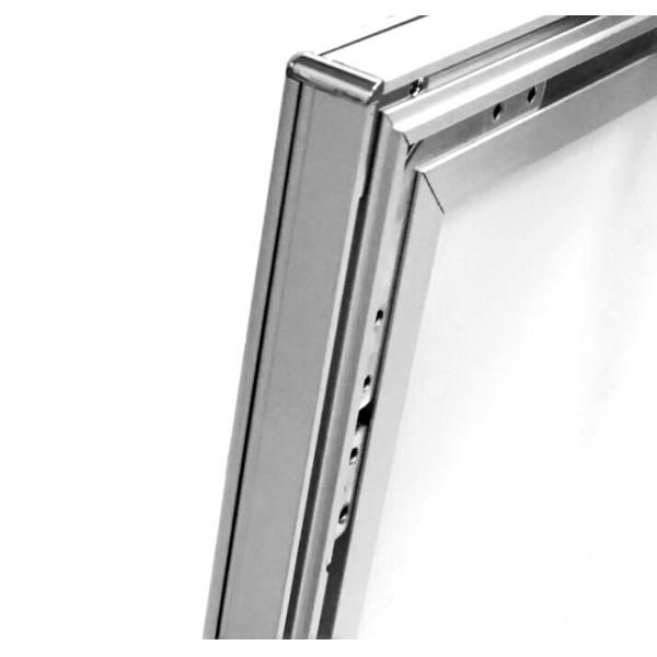 Aluminum Profile Snap Frame Light Box For Supermarket Customized Size