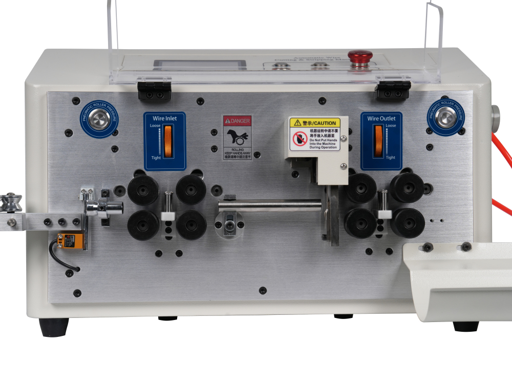 4.3 Inch Touch Screen Automatic Wire Stripping Machines 110V 220V Automatic Cutting And Stripping Machine