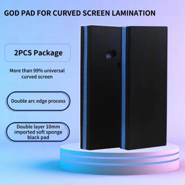 Universal Phone Repair Tools Oca Alignment Mold Laminating Silicon Soft Pad For Curved Lcd Screen