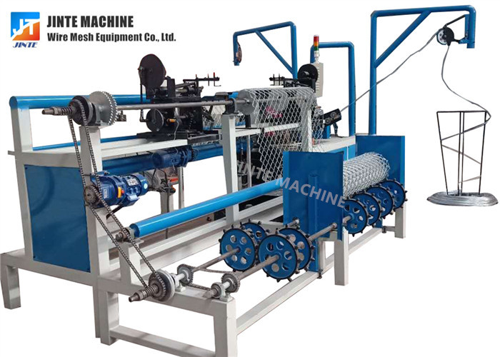 Double Spiral Diamond Wire Mesh Machine