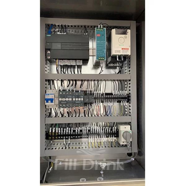 2400BPH Piston Filling Machine Automatic Paste Filling Machine With Tail Cutting Arrangment