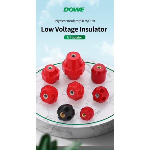 U Type Busbar Standoff Insulators Marble USA Electrical Resistance