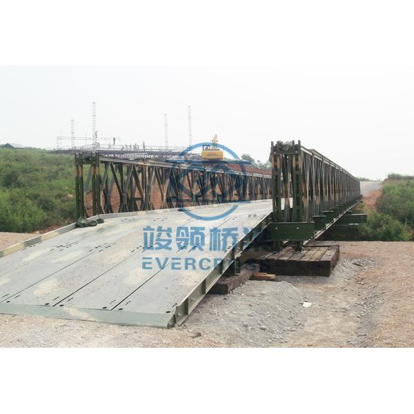 S460J0 Steel Deck Truss Bridge Compact Bailey CB200 Type Custom