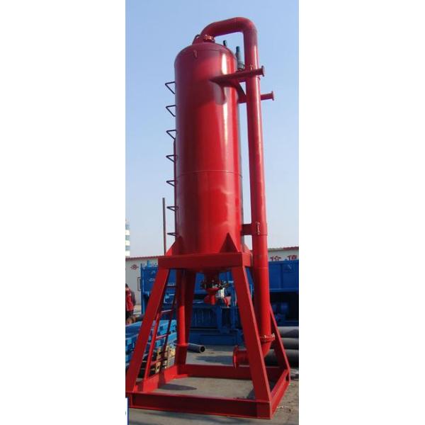 Solid Control Liquid Gas Separator With Adjustable Outrigger Height