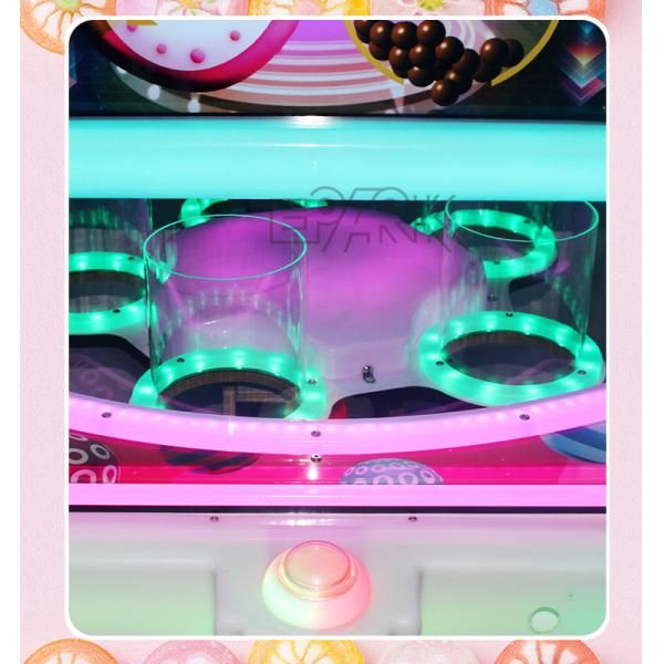 Magic Ball Drop Hole Win Tickets Redemption Game Machine 300W