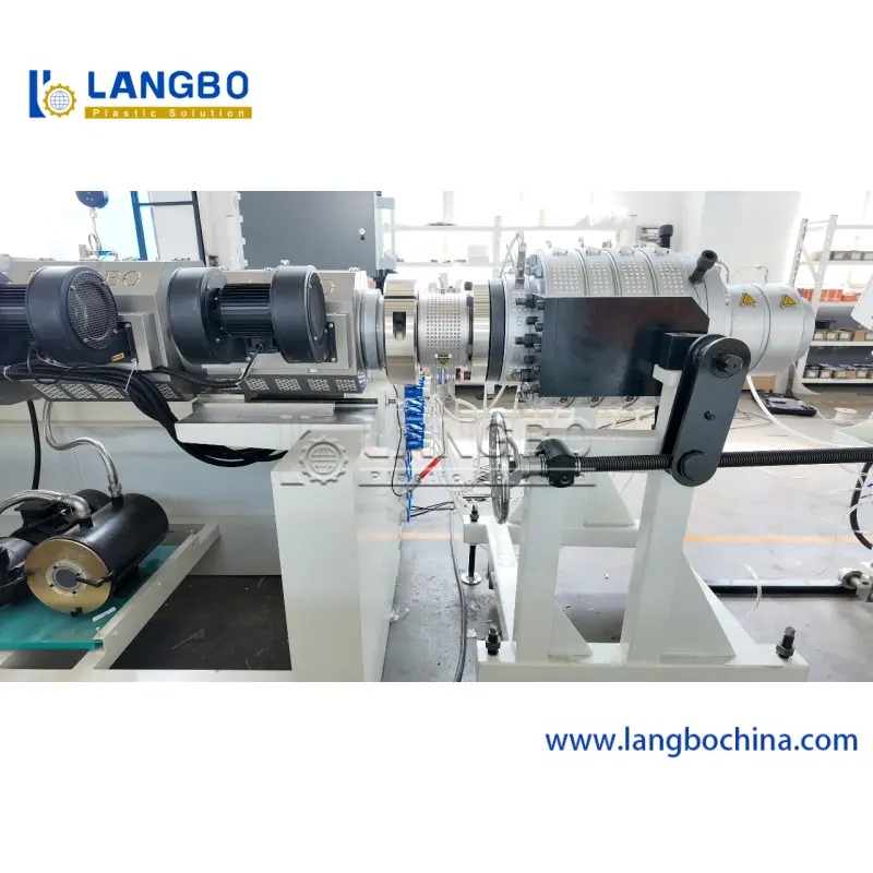 High Power PVC Pipe Production Machine with Smooth Surface and Material Saving Extruder
