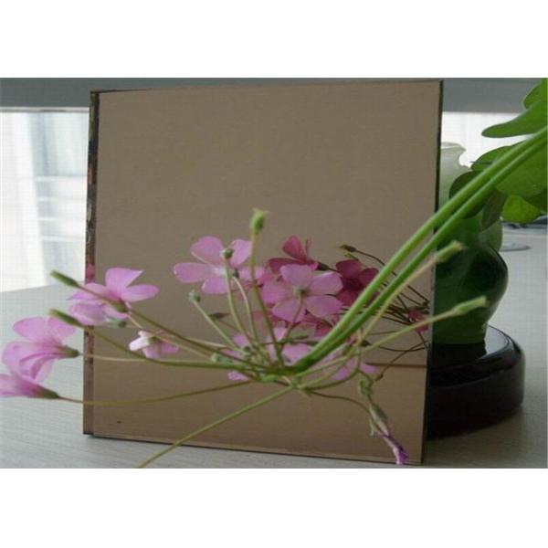 Clear Float Silver Mirror Glass / Large Mirror Sheet For Makeup Mirror