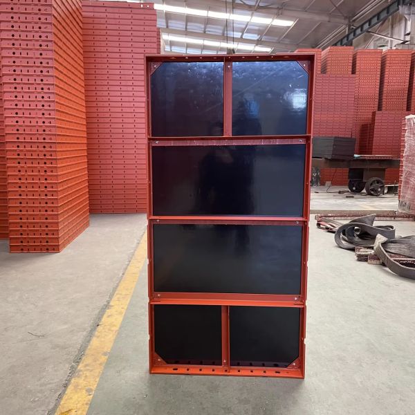 Heavy duty aluminum frame formwork system components