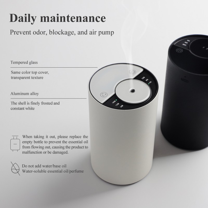 Intelligent Car Aroma Diffuser 100cbm Coverage 15ml Automotive Essential Oil Diffuser