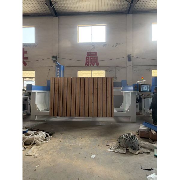 Zeus 5+2 Axis Bridge Cutting Machine Granite Marble Remote Control Engine Gear Pump CNC Stone Cutter Saw Bearing Customized
