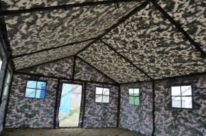 Buy cheap 4x6M Camouflage Military Army Tube Tent Easy To Install And Disassemble product