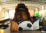Exciting Inflatable commercial dry slide football sport games themed inflatable
