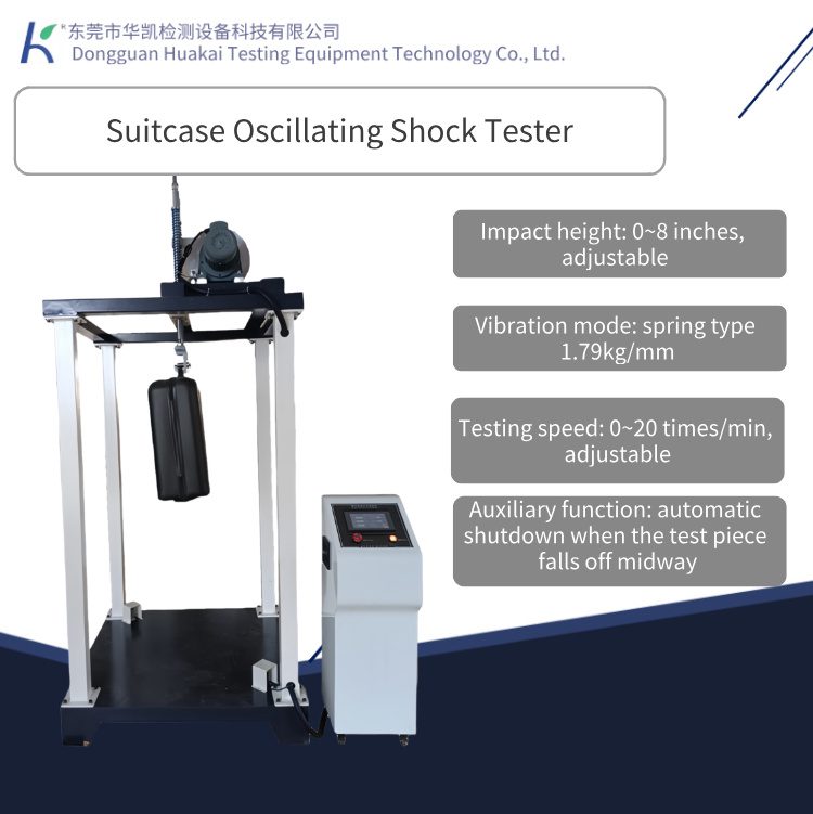 Suitcase Oscillating Impact Testing Machine and Handbag Oscillating Reciprocating Impact Testing Machine