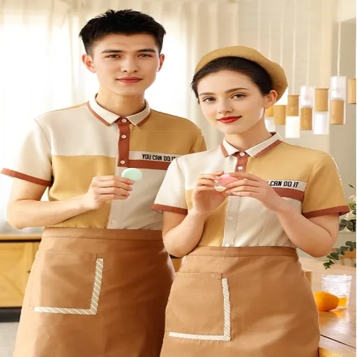 Fashionable Advanced Customization Desig High-End Elegent Design Work Uniform for Waiter