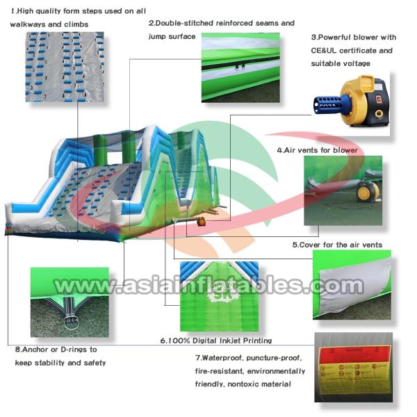 Insane Inflatable 5k Adult Inflatable Obstacle Course Races