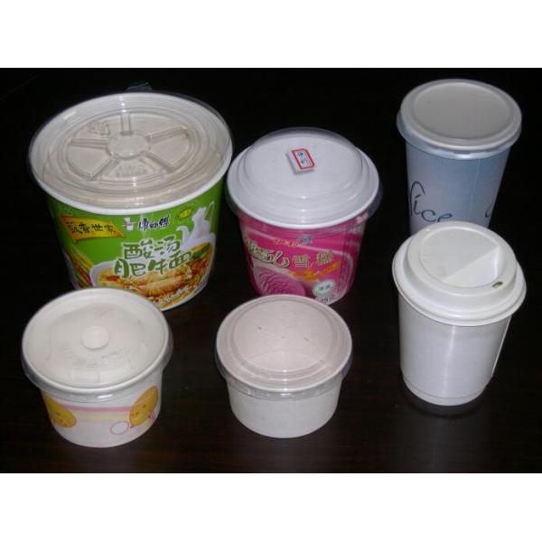 Plastic Lid Making Machine Pressure 0.4-0.7MPA Forming Area 420X170mm Durable