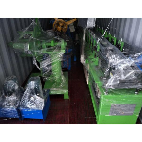 11 Stations Roller Rack Roll Forming Machine , Steel Angle Rolling Machine With Control Box