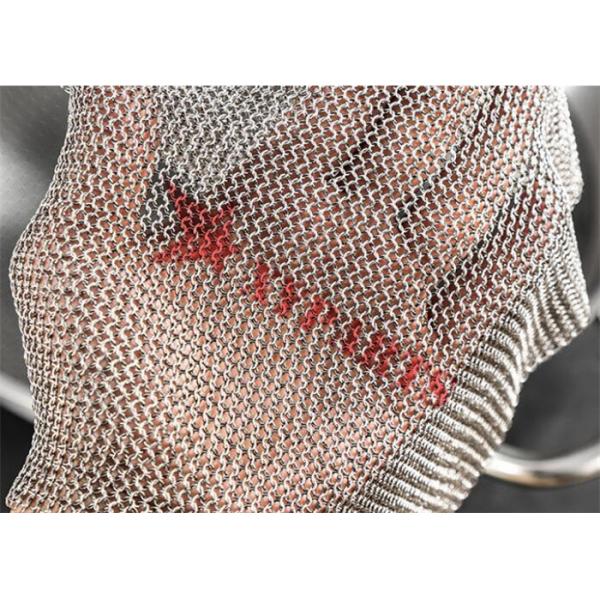 Ss316 Welded Chain Mail Scrubber Kitchen Tools Cleaner